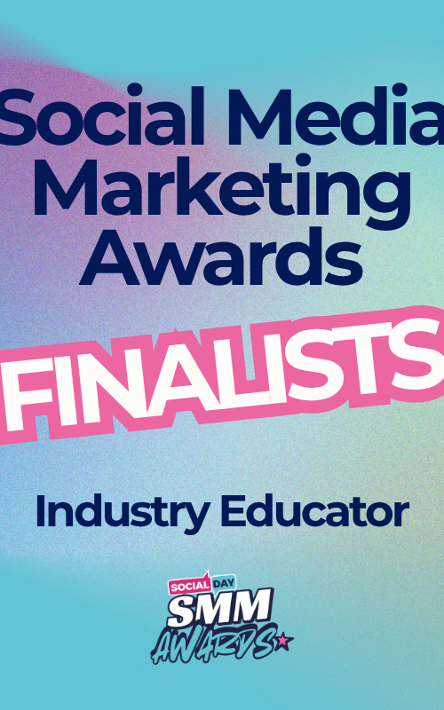 Industry Educator Award Finalists | SocialDay's Social Media Marketing Awards 2026, article by Lydia Woellwarth