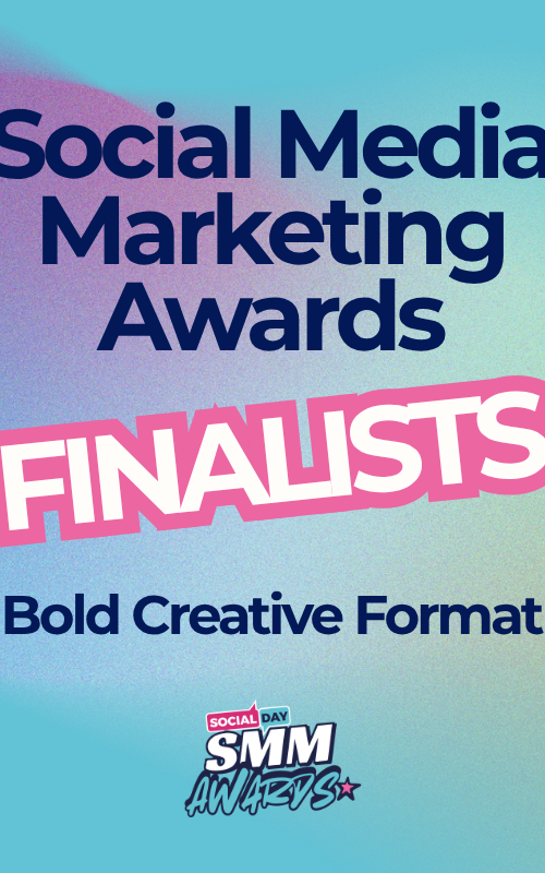 Bold Creative Format Award Finalists | SocialDay's Social Media Marketing Awards 2026, article by Lydia Woellwarth