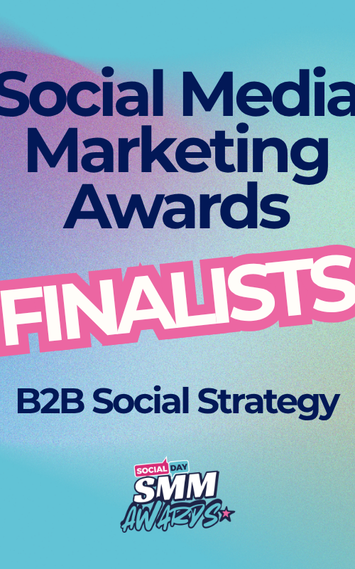 B2B Social Strategy Award Finalists | SocialDay's Social Media Marketing Awards 2026, article by Lydia Woellwarth
