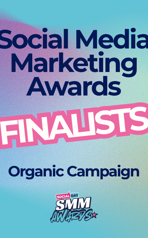 Organic Campaign Award Finalists | SocialDay's Social Media Marketing Awards 2026, article by Lydia Woellwarth