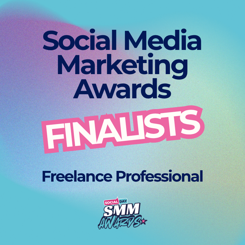 Freelance Professional Award Finalists | SocialDay's Social Media Marketing Awards 2026