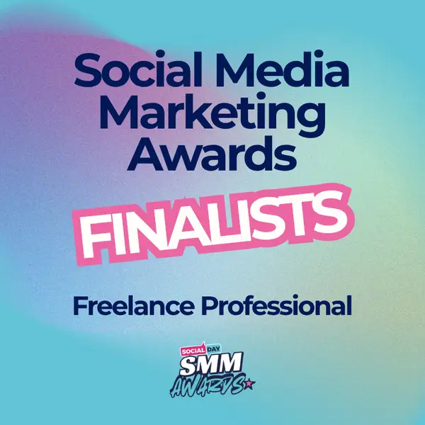 Freelance Professional Award Finalists | SocialDay's Social Media Marketing Awards 2026