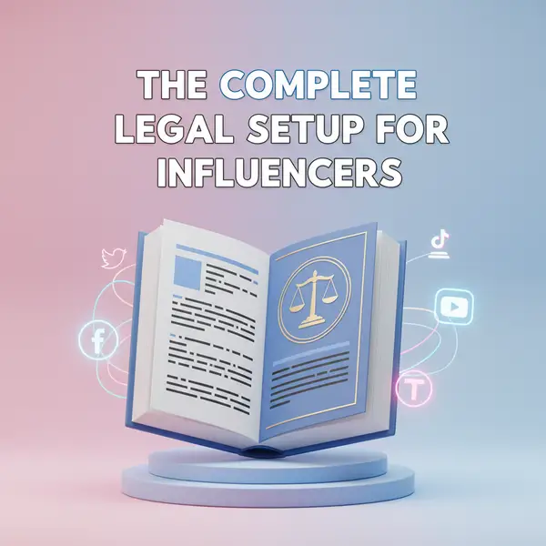 The Complete Legal Setup for Influencers: A Practical Guide