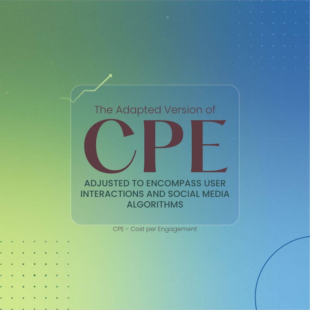 I use an adapted version of CPE - and maybe you should too