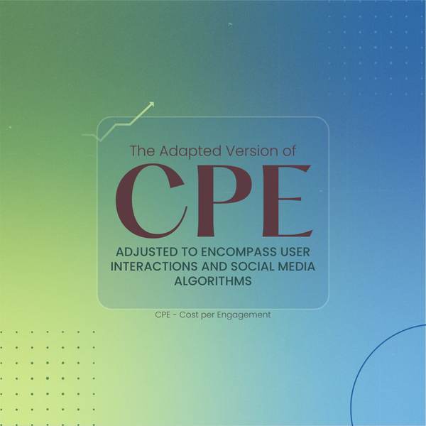 I use an adapted version of CPE - and maybe you should too