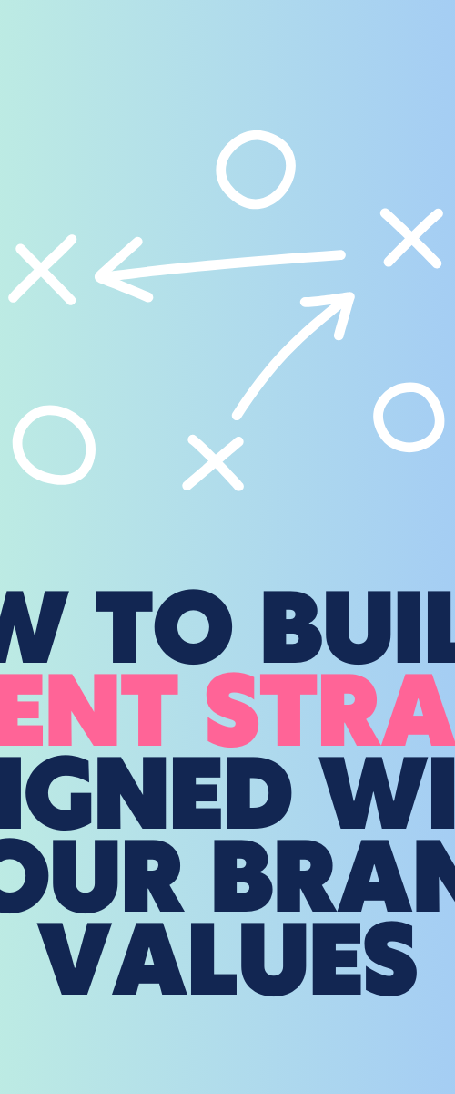 How to build a content strategy aligned with your brand values, article by Kamya Marwah