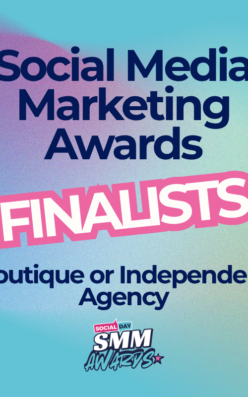 Boutique or Independent Agency Award Finalists | SocialDay's Social Media Marketing Awards 2026, article by Lydia Woellwarth
