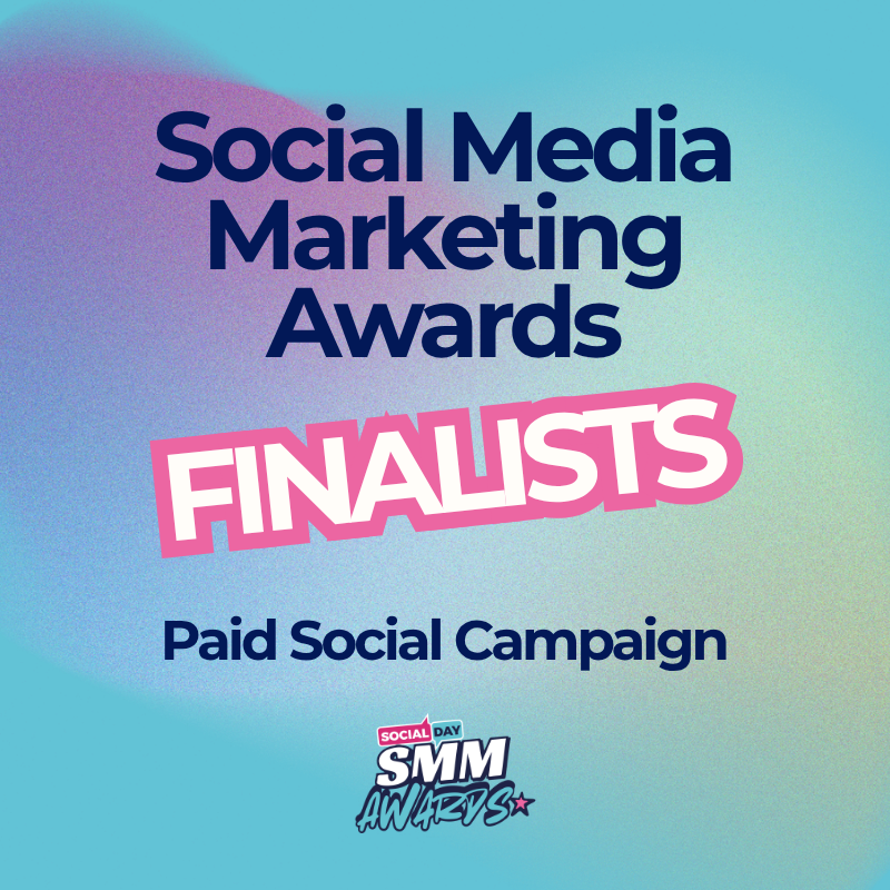 Paid Social Campaign Award Finalists | SocialDay's Social Media Marketing Awards 2026