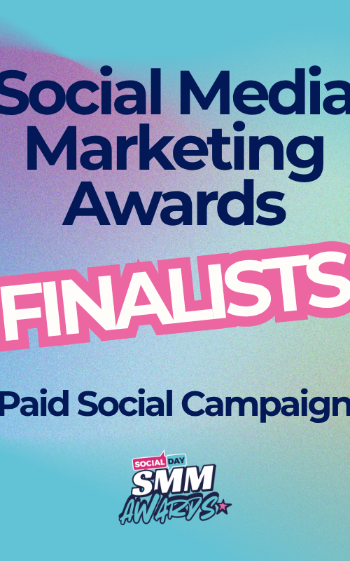 Paid Social Campaign Award Finalists | SocialDay's Social Media Marketing Awards 2026, article by Lydia Woellwarth