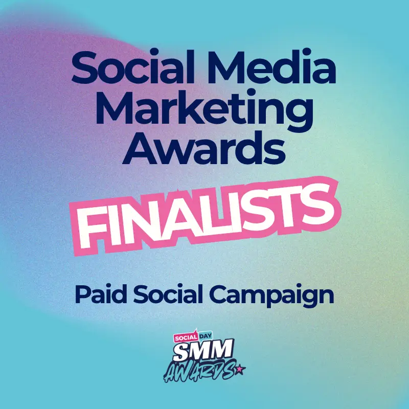 Paid Social Campaign Award Finalists | SocialDay's Social Media Marketing Awards 2026