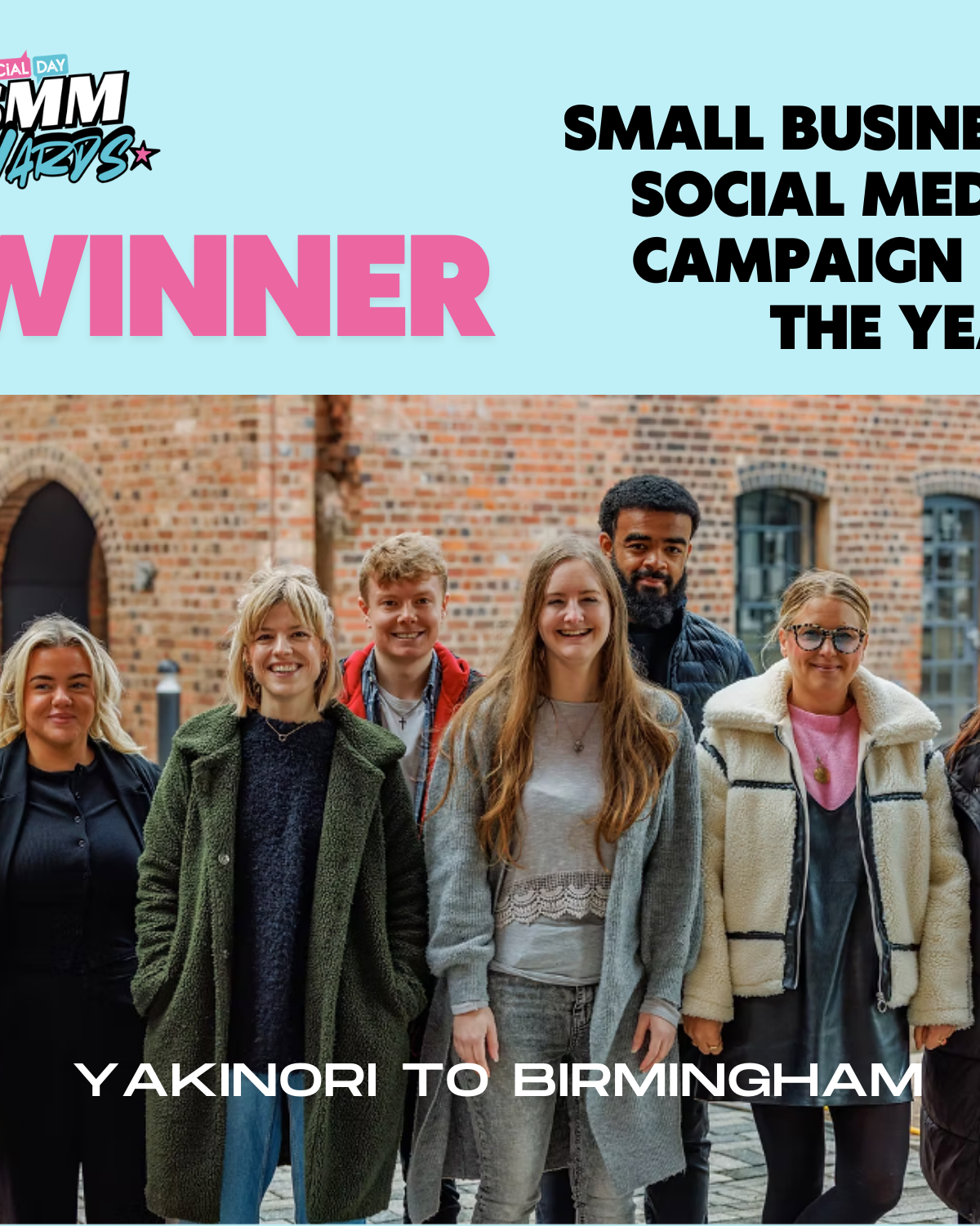 Finalist for Small Business Social Media Campaign of the Year: Yakinori to Birmingham