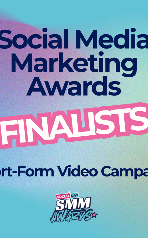 Short Form Video Campaign Award Finalists | SocialDay's Social Media Marketing Awards 2026, article by Lydia Woellwarth