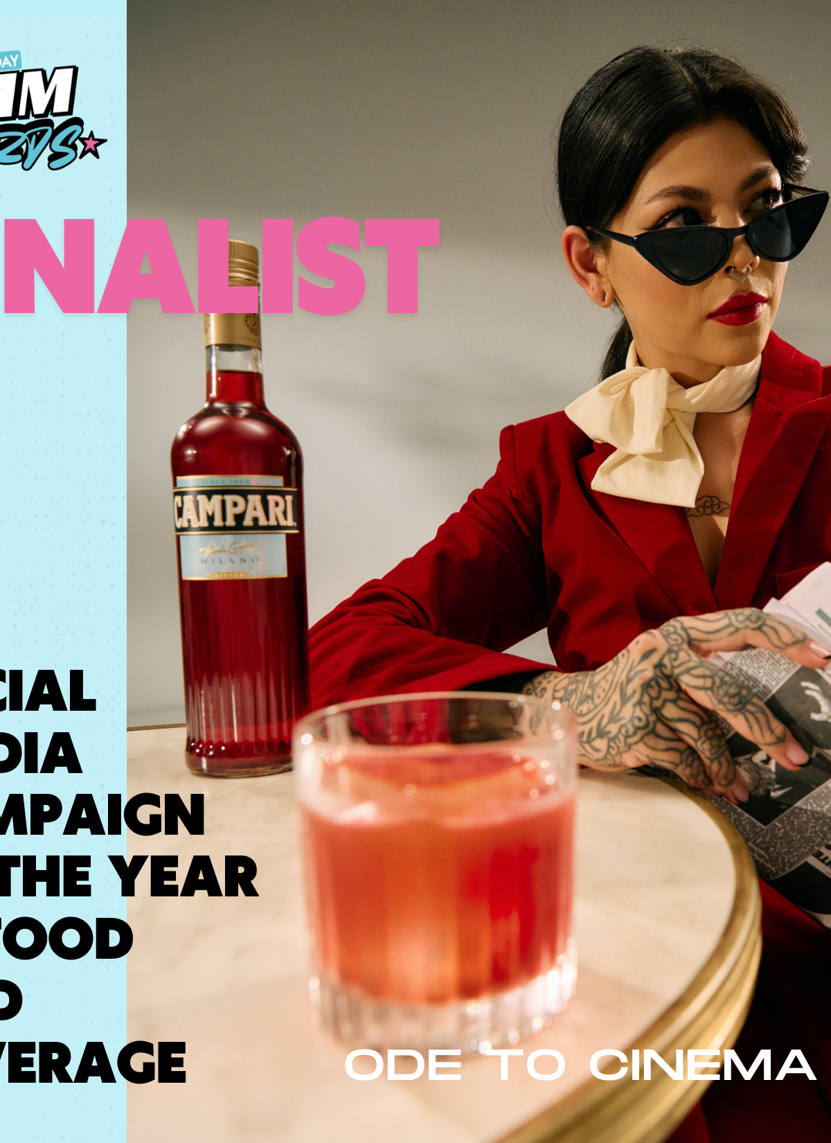 Finalist for Social Media Campaign of the Year in Food and Beverage: Ode To Cinema