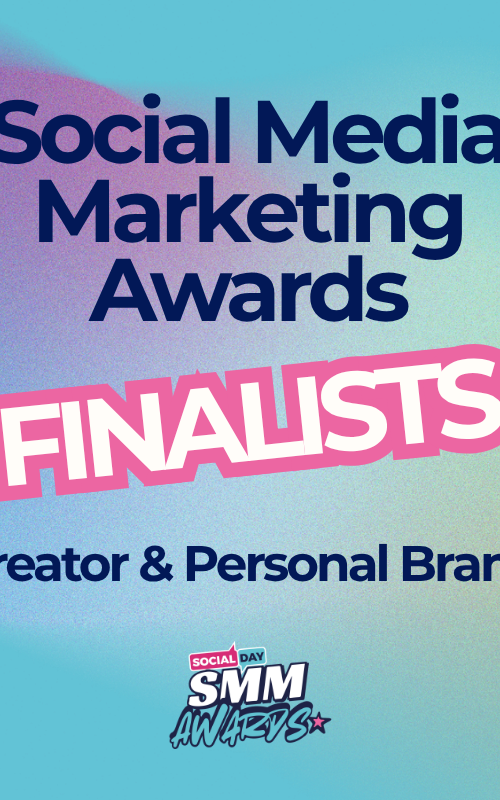 Creator & Personal Brand Award Finalists | SocialDay's Social Media Marketing Awards 2026, article by Lydia Woellwarth