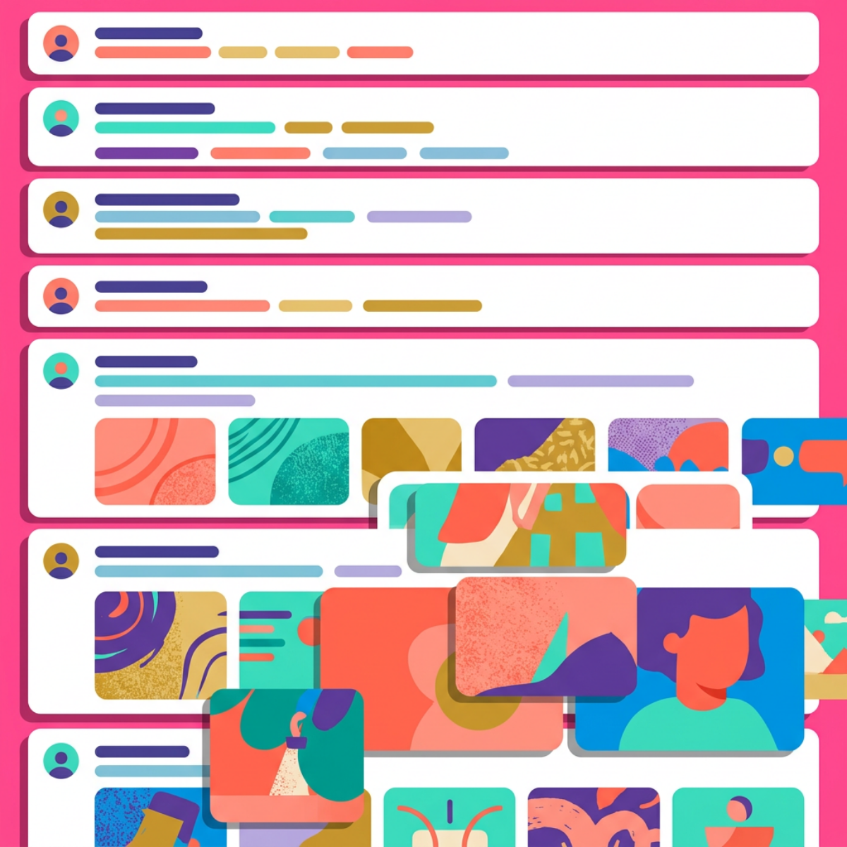 Instagram photo comments turn the comment section into a visual conversation pit