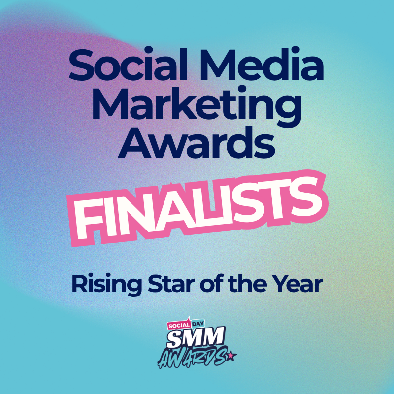 Rising Star of the Year Finalists | SocialDay's Social Media Marketing Awards 2026