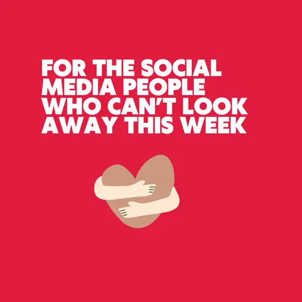 For the social media people who can't look away this week