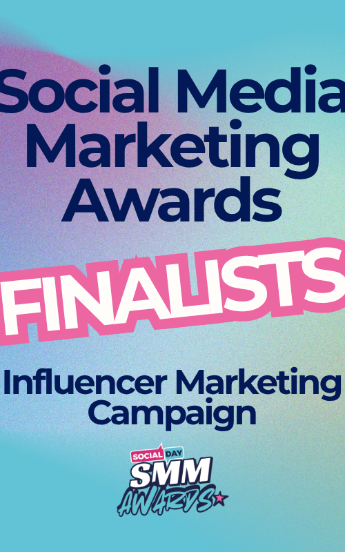 Influencer Marketing Campaign Award Finalists | SocialDay's Social Media Marketing Awards 2026, article by Lydia Woellwarth