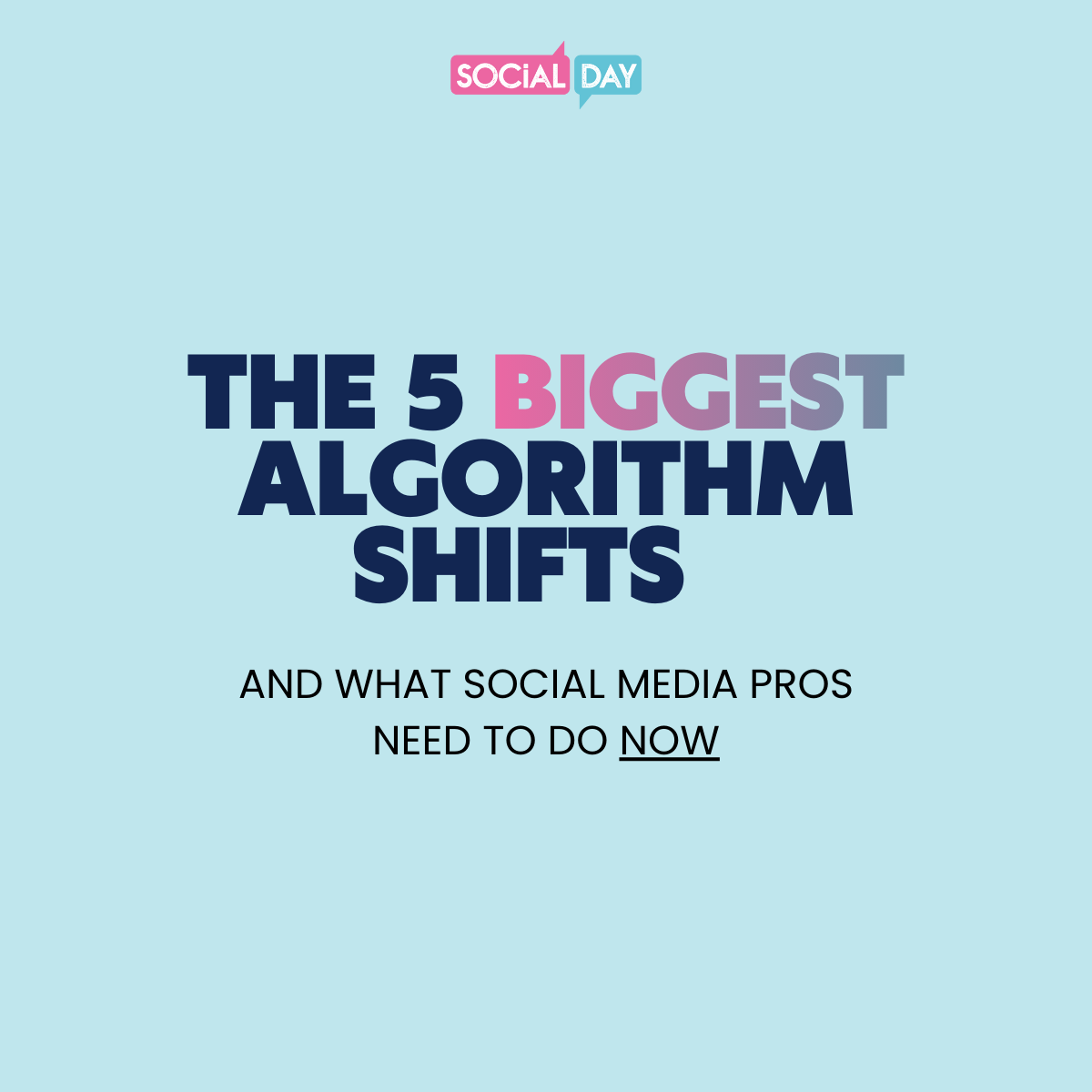 The 5 Biggest Algorithm Shifts and What Social Media Pros Need to Do Now (UK & Global)